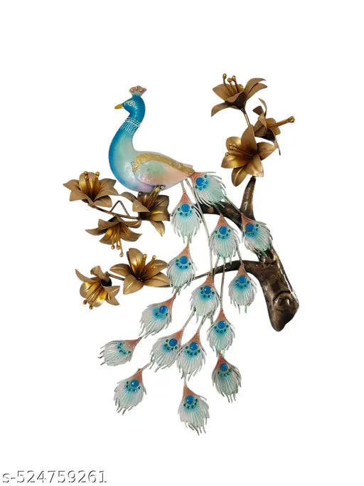 Peacock Wall Art Decor Hanging